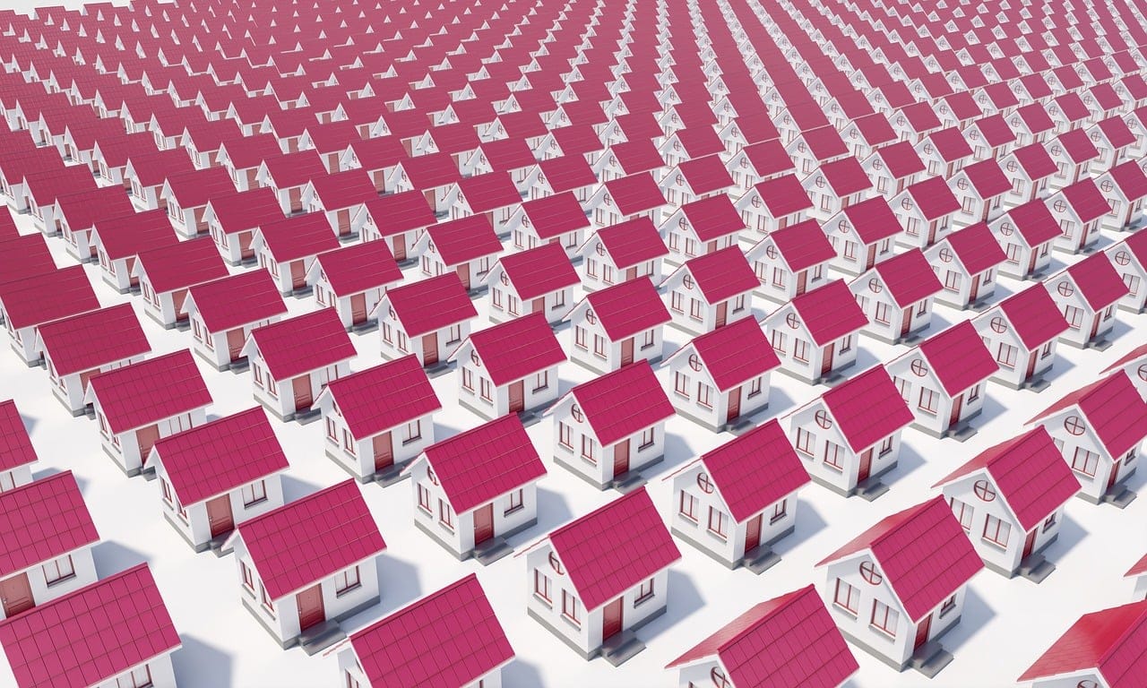 real estate, concept, housing, village, community, individuality, row, loan, mortgage, buy, sale, red roof, 3d render, perspective, freehold, pink house, pink community, pink communication, pink village, pink sales, real estate, mortgage, mortgage, mortgage, mortgage, mortgage